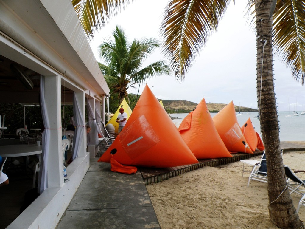 St. Croix Yacht Club is Ready for Regatta Time - St. Croix Yacht Club Hospice Regatta © Ellen Sanpere